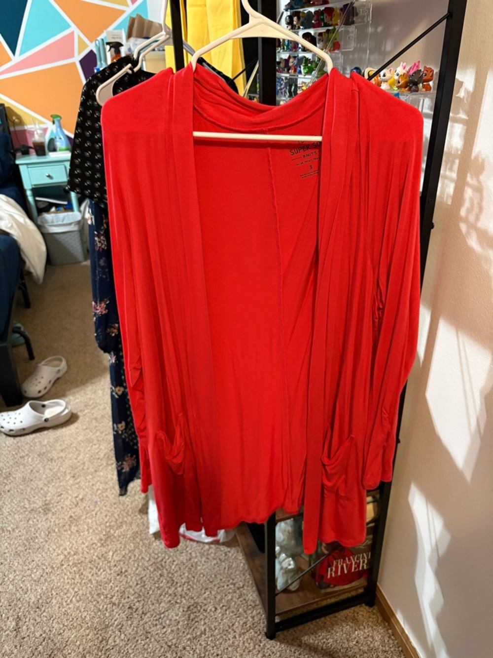 torrid Bright Coral Super Soft Knit Cardigan